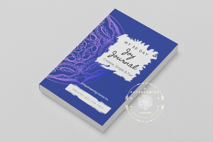 My Joy Journal ~ Simple Mandala Theme Designed Interior ~ Multiple Various Colorful Covers