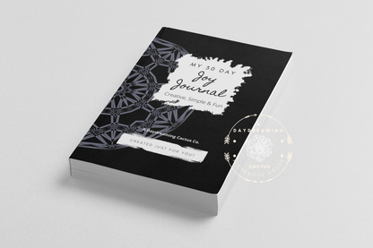 My Joy Journal ~ Simple Mandala Theme Designed Interior ~ Multiple Various Colorful Covers