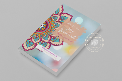 My Joy Journal ~ Simple Mandala Theme Designed Interior ~ Multiple Various Colorful Covers