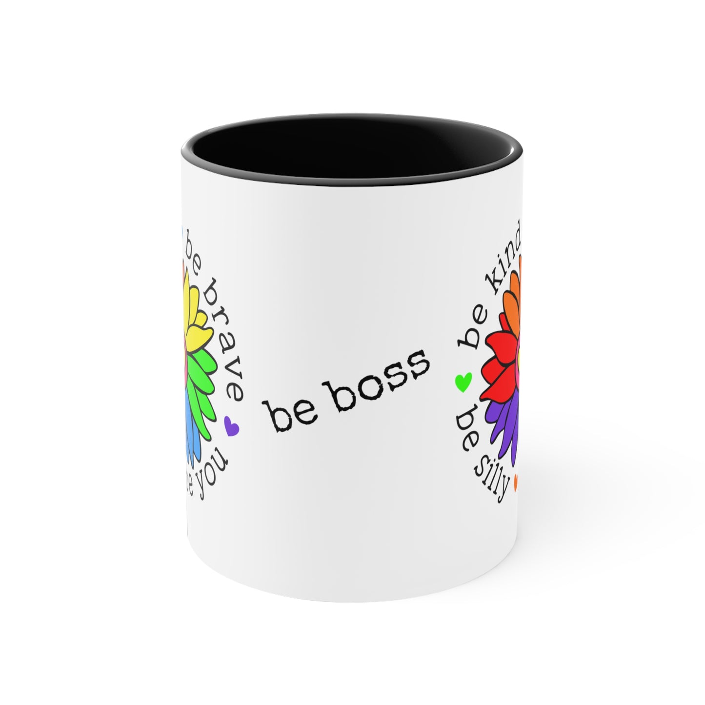 Be Boss Be Kind Be Brave Be Silly Be You Coffee Latte Mug, 11oz