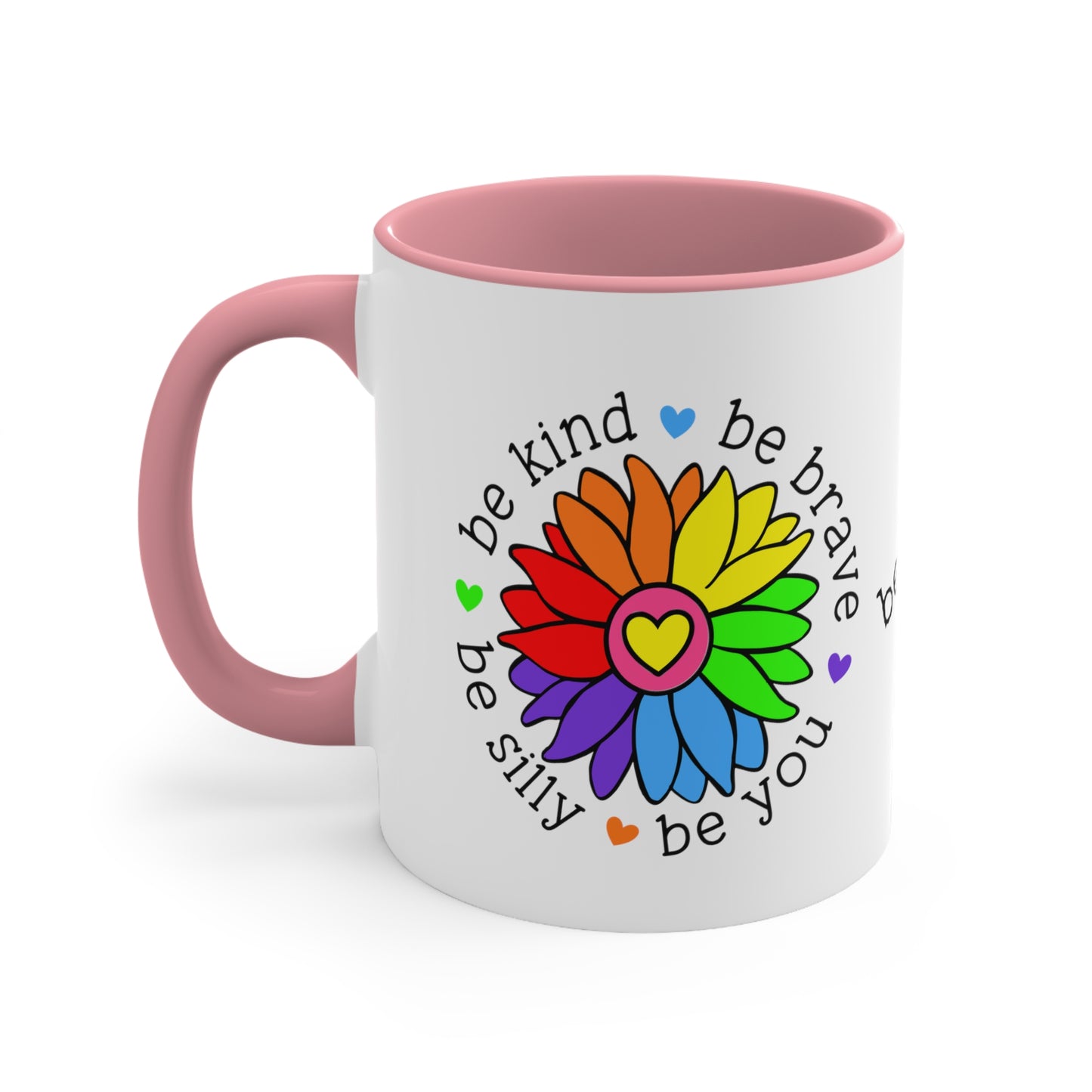 Be Boss Be Kind Be Brave Be Silly Be You Coffee Latte Mug, 11oz