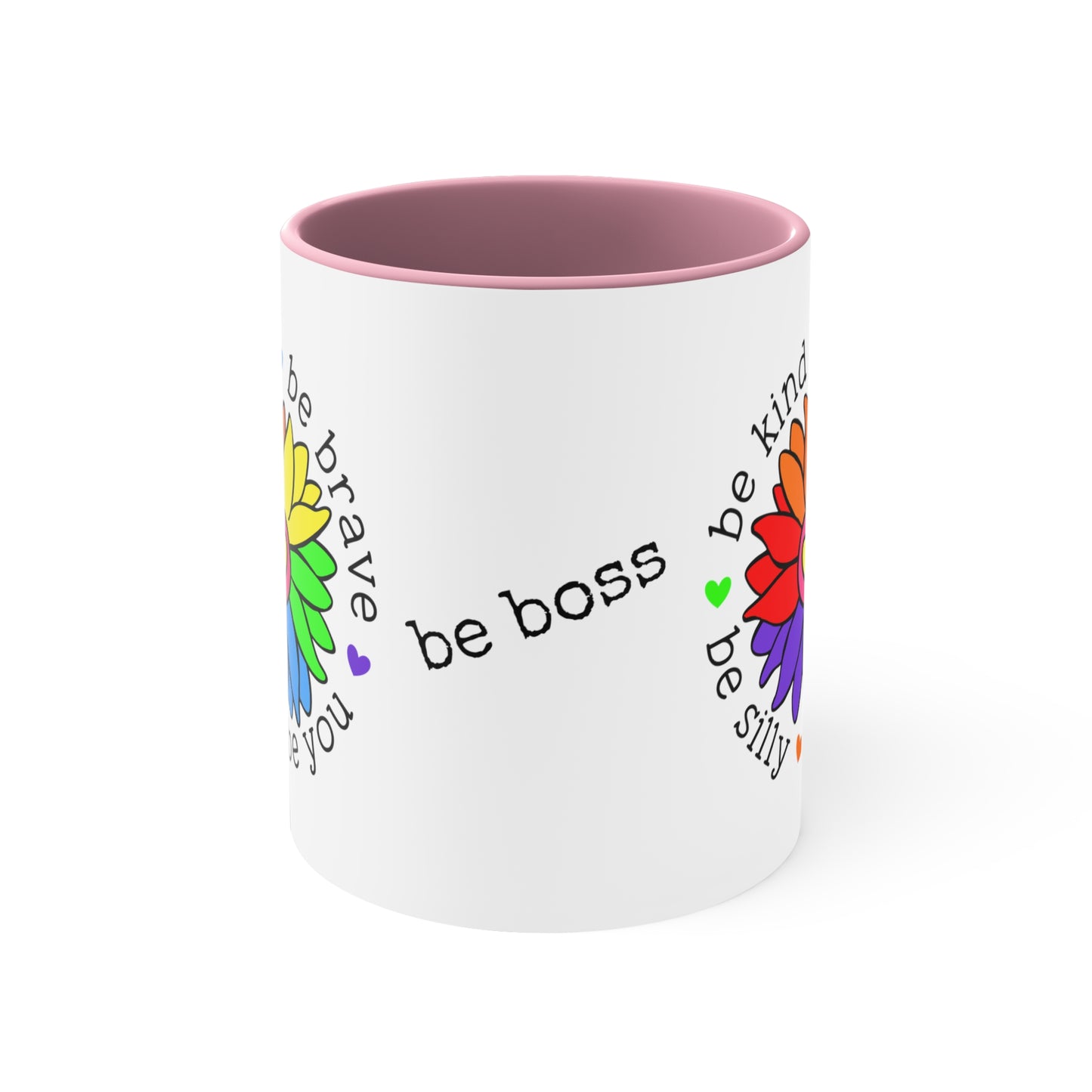 Be Boss Be Kind Be Brave Be Silly Be You Coffee Latte Mug, 11oz