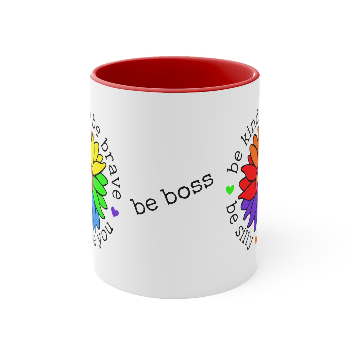 Be Boss Be Kind Be Brave Be Silly Be You Coffee Latte Mug, 11oz