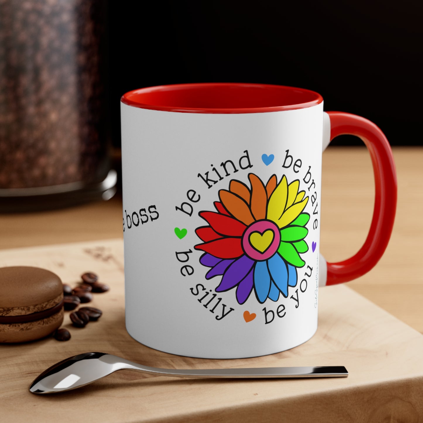 Be Boss Be Kind Be Brave Be Silly Be You Coffee Latte Mug, 11oz