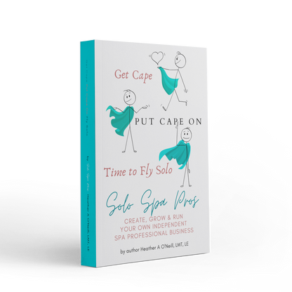 Solo Spa Pros Get Cape Put Cape On Time To Fly Solo Book Mockup 01