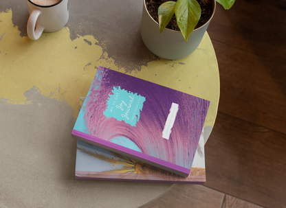 My Joy Journal ~ Beach Theme Designed Interior ~ 2 Colorful Cover Options